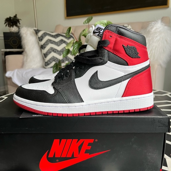 womens air jordan satin red